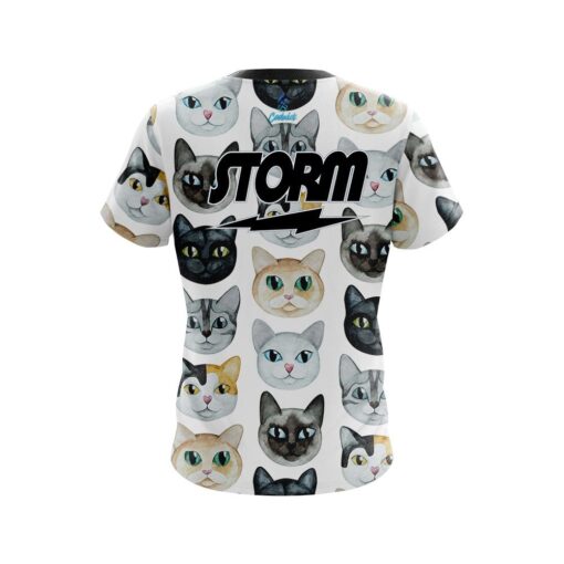 Storm Kitty Kats CoolWick Bowling Jersey - Image 2