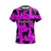 Ebonite Pink Black Cat CoolWick Bowling Jersey
