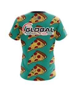 Alternative view of 900 Global Pizza CoolWick Bowling Jersey