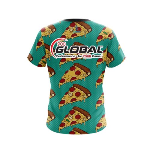 900 Global Pizza CoolWick Bowling Jersey - Image 2