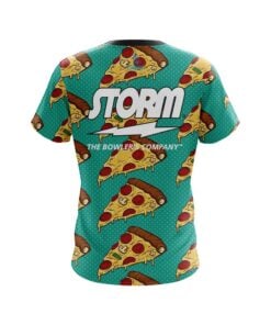 Alternative view of Storm Pizza CoolWick Bowling Jersey