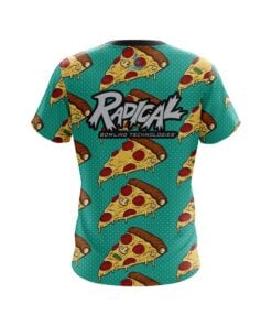 Alternative view of Radical Pizza CoolWick Bowling Jersey