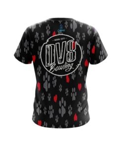 Alternative view of DV8 Puppy Love Black CoolWick Bowling Jersey
