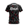 Radical Puppy Love Black CoolWick Bowling Jersey