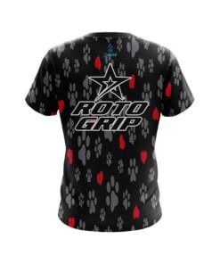 Alternative view of Roto Grip Puppy Love Black CoolWick Bowling Jersey