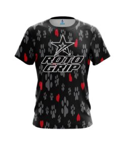 Roto Grip Puppy Love Black CoolWick Bowling Jersey