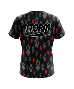 Alternative view of Storm Puppy Love Black CoolWick Bowling Jersey
