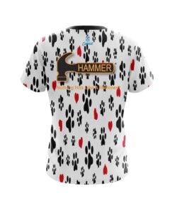 Alternative view of Hammer Puppy Love White CoolWick Bowling Jersey