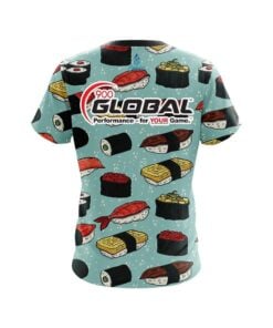 Alternative view of 900 Global Sushi CoolWick Bowling Jersey