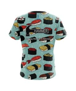 Alternative view of Hammer Sushi CoolWick Bowling Jersey