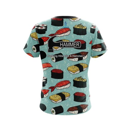 Hammer Sushi CoolWick Bowling Jersey - Image 2