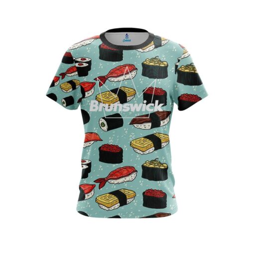 Brunswick Sushi CoolWick Bowling Jersey