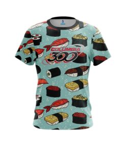 Columbia 300 Sushi CoolWick Bowling Jersey