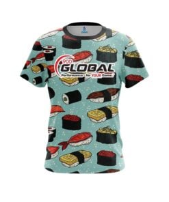 900 Global Sushi CoolWick Bowling Jersey