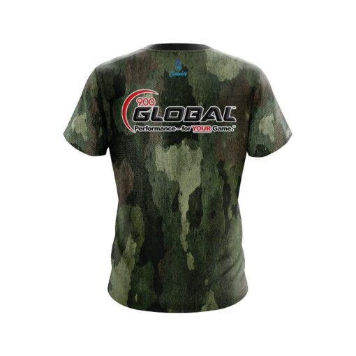 900 Global Camouflage  CoolWick Bowling Jersey - Image 2
