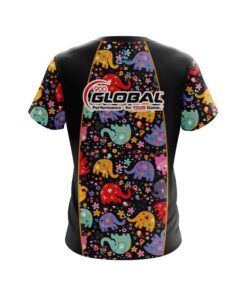 Alternative view of 900 Global Elephant Love CoolWick Bowling Jersey
