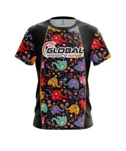 900 Global Elephant Love CoolWick Bowling Jersey