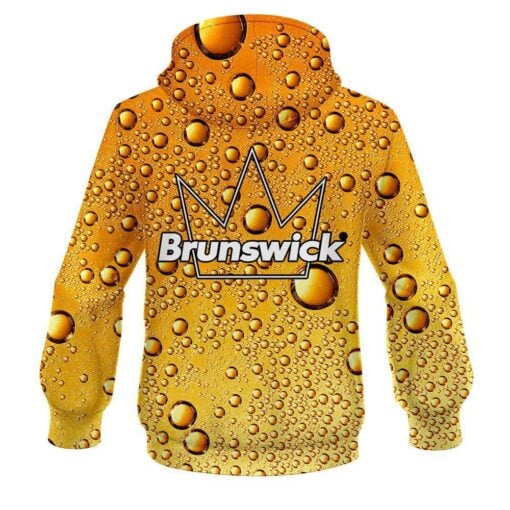 Brunswick Beer Bubbles CoolWick Bowling Hoodie - Image 2