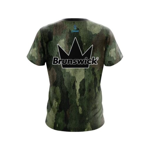 Brunswick Camouflage CoolWick Bowling Jersey - Image 2