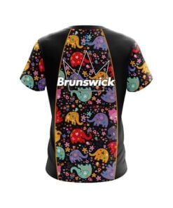 Alternative view of Brunswick Elephant Love CoolWick Bowling Jersey