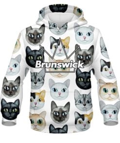 Brunswick Kitty Kats CoolWick Bowling Hoodie