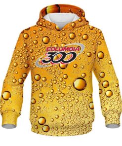 Columbia 300 Beer Bubbles CoolWick Bowling Hoodie
