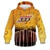 Columbia 300 Beer Bottles CoolWick Bowling Hoodie