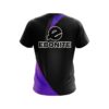 Ebonite Carbon Purple Swirl CoolWick Bowling Jersey - Image 2