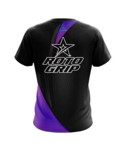 Alternative view of Roto Grip Carbon Purple Swirl CoolWick Bowling Jersey
