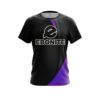 Ebonite Carbon Purple Swirl CoolWick Bowling Jersey