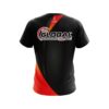 900 Global Carbon Red Swirl CoolWick Bowling Jersey - Image 2