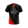 Roto Grip Carbon Red Swirl CoolWick Bowling Jersey - Image 2