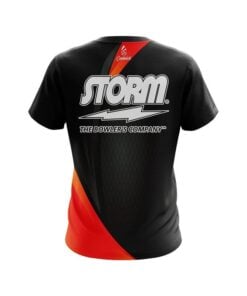 Alternative view of Storm Carbon Red Swirl CoolWick Bowling Jersey