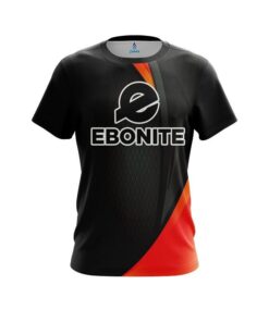 Ebonite Carbon Red Swirl CoolWick Bowling Jersey