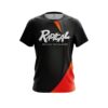 Radical Carbon Red Swirl CoolWick Bowling Jersey