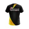 900 Global Carbon Yellow Swirl CoolWick Bowling Jersey - Image 2