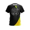 DV8 Carbon Yellow Swirl CoolWick Bowling Jersey