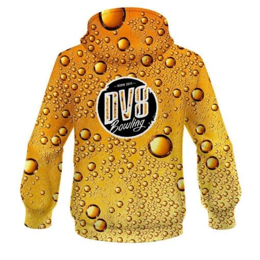 DV8 Beer Bubbles CoolWick Bowling Hoodie - Image 2