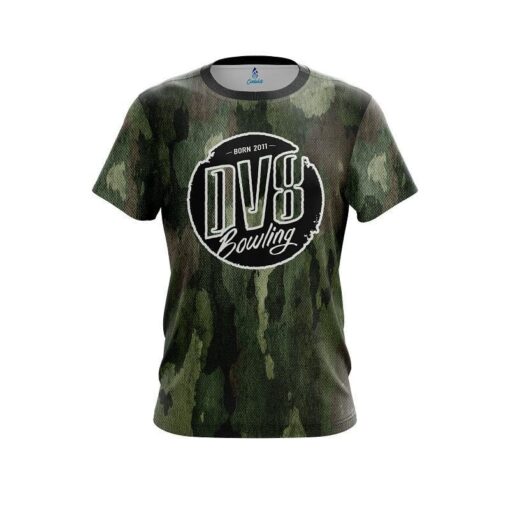 DV8 Camouflage CoolWick Bowling Jersey