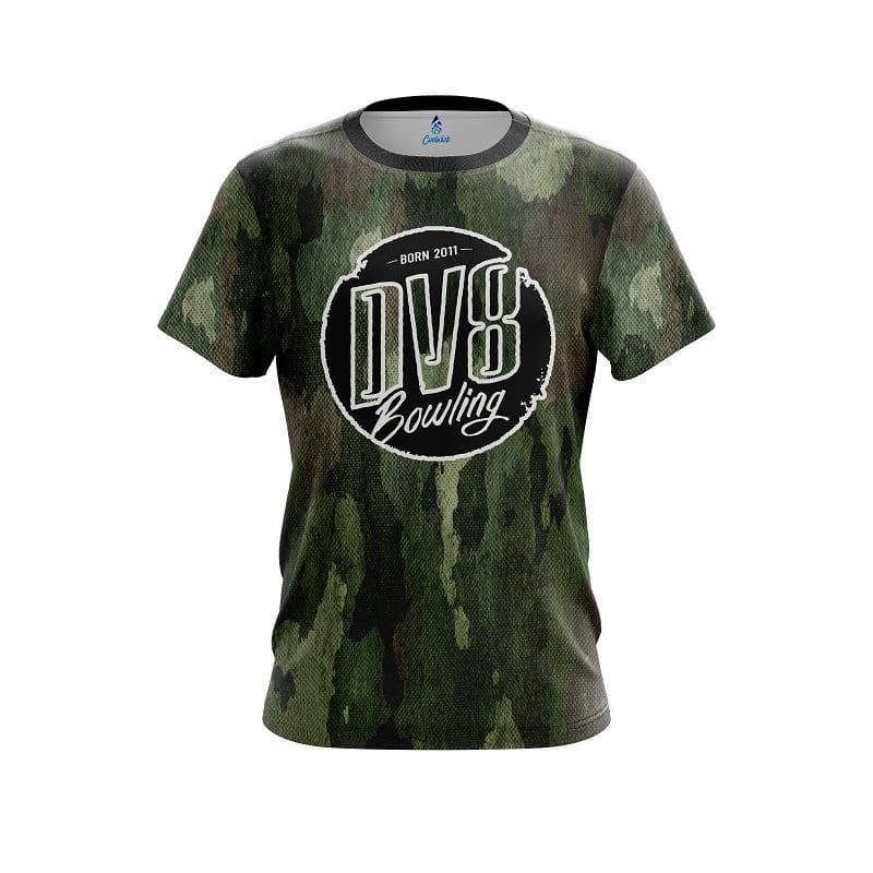 DV8 Camouflage CoolWick Bowling Jersey