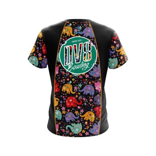 DV8 Elephant Love CoolWick Bowling Jersey - Image 2