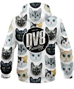 Alternative view of DV8 Kitty Kats CoolWick Bowling Hoodie