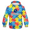 Ebonite Autism Awareness CoolWick Bowling Hoodie
