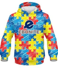 Ebonite Autism Awareness CoolWick Bowling Hoodie
