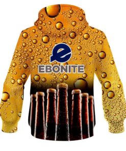 Alternative view of Ebonite Beer Bottles CoolWick Bowling Hoodie