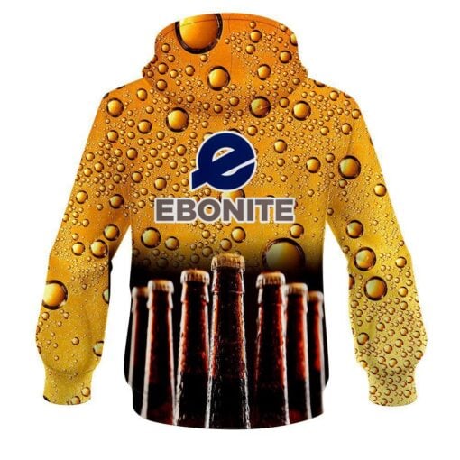 Ebonite Beer Bottles CoolWick Bowling Hoodie - Image 2