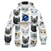 Ebonite Kitty Kats CoolWick Bowling Hoodie