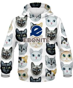 Ebonite Kitty Kats CoolWick Bowling Hoodie