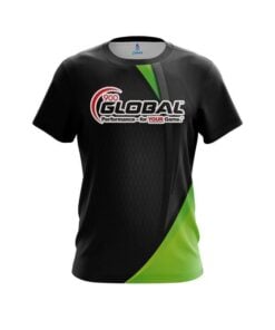 900 Global Carbon Green Swirl CoolWick Bowling Jersey