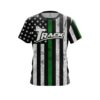 Track Green Line CoolWick Bowling Jersey